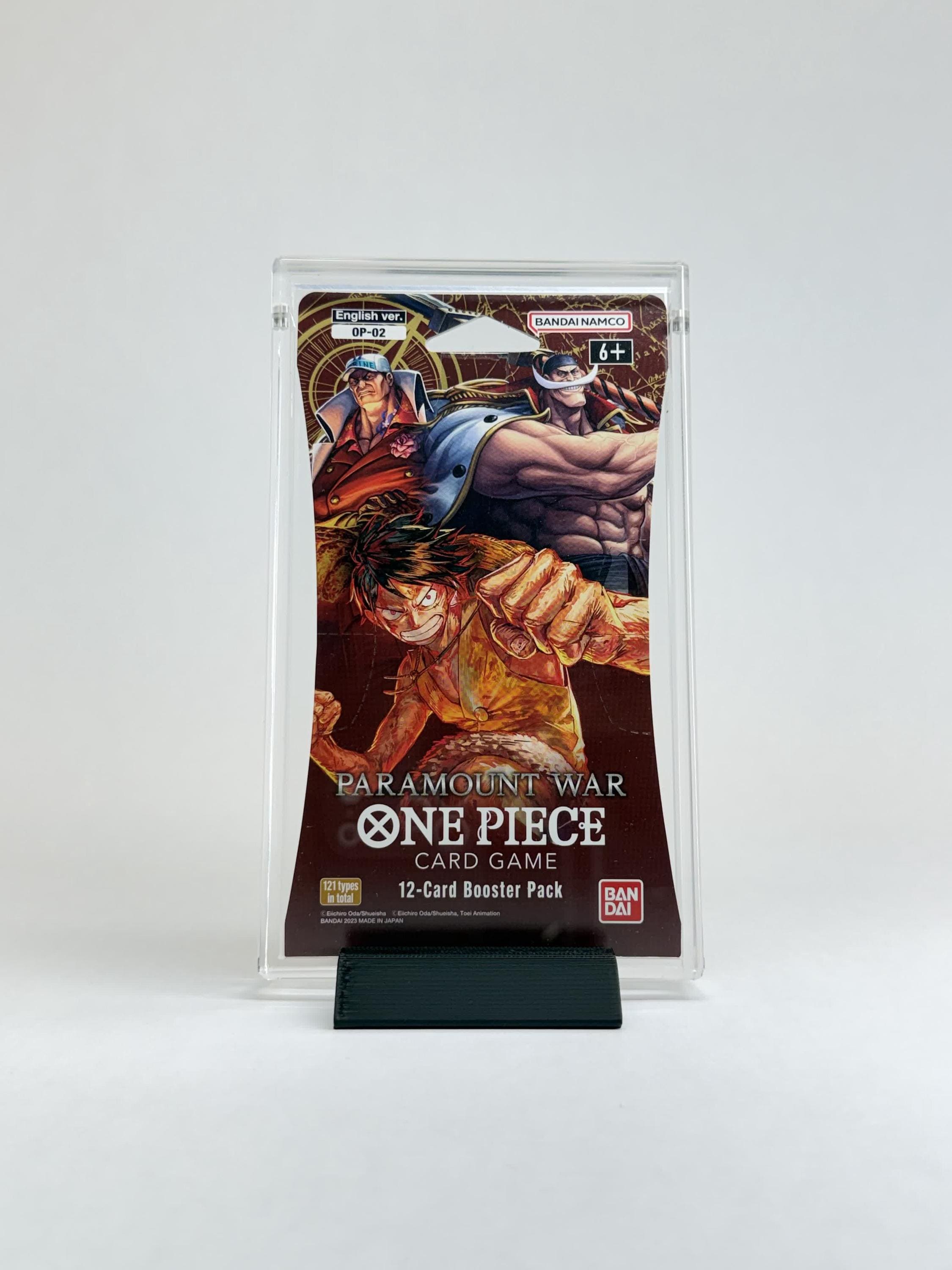 one piece paramount war booster box case Card Game Pack : Toys & Games Experience the fierce battle with One Piece Cards One Piece TCG: Paramount War