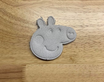 Peppa Pig Inspired Cookie Cutter | Senac LLC | polymer clay dough cutter clay shape jewelry cutters