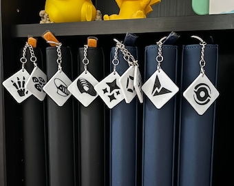 Pokemon Set Symbol Keychain Tag List | SenacLLC | Pokemon Organization of Master Sets Key Chain
