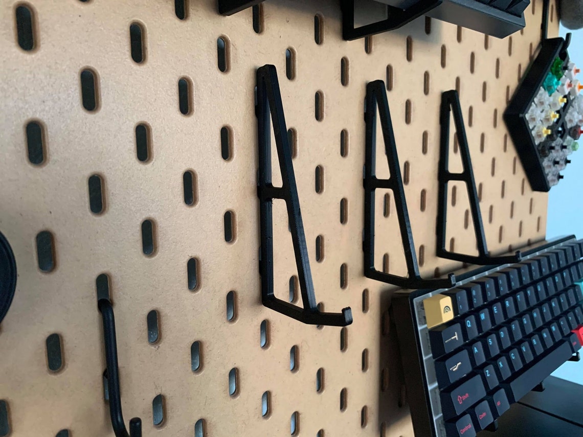 2x IKEA SKADIS PEGBOARD Accessory Large Mechanical Keyboard Etsy