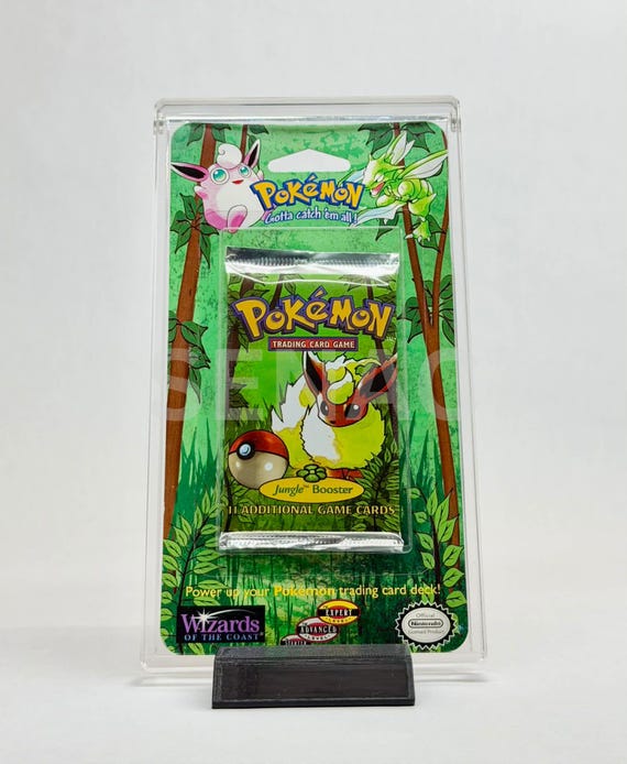pokemon card pack case Trading Game TCG High Class MEGA Dream ex BOX M2a It supports safe storage and display without adding bulk or complexity Pokemon Protective Clear Case for