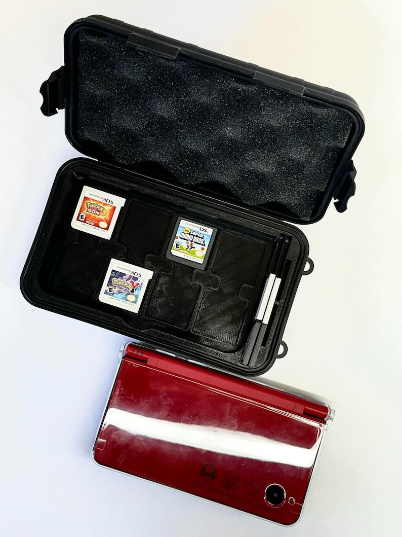 Nintendo Dsi XL Case & Game Holder – 17 Cartridge Capacity – Custom Dsi ...