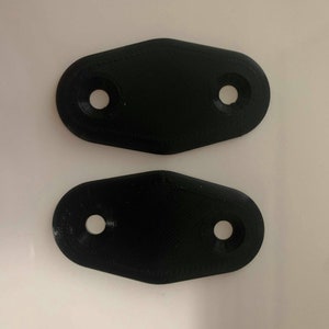 1990-2005 Mazda Miata Sun Visor Delete Block off/Blank Plates MX-5 NA/NB