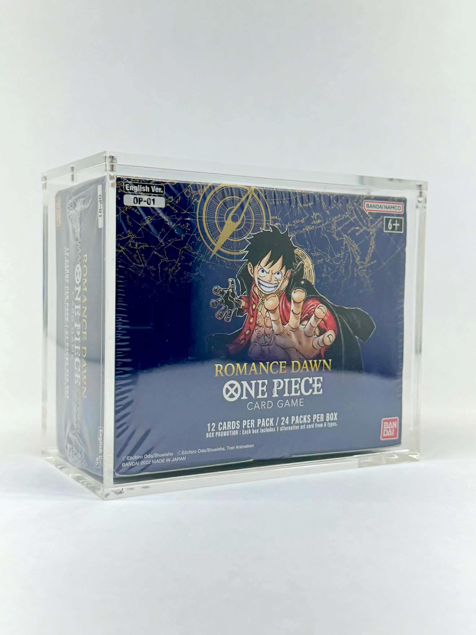 one piece romance dawn booster box case One Piece TCG Romance Dawn OP-01 Booster Box - Wave 1 (Pre-Errata) - English