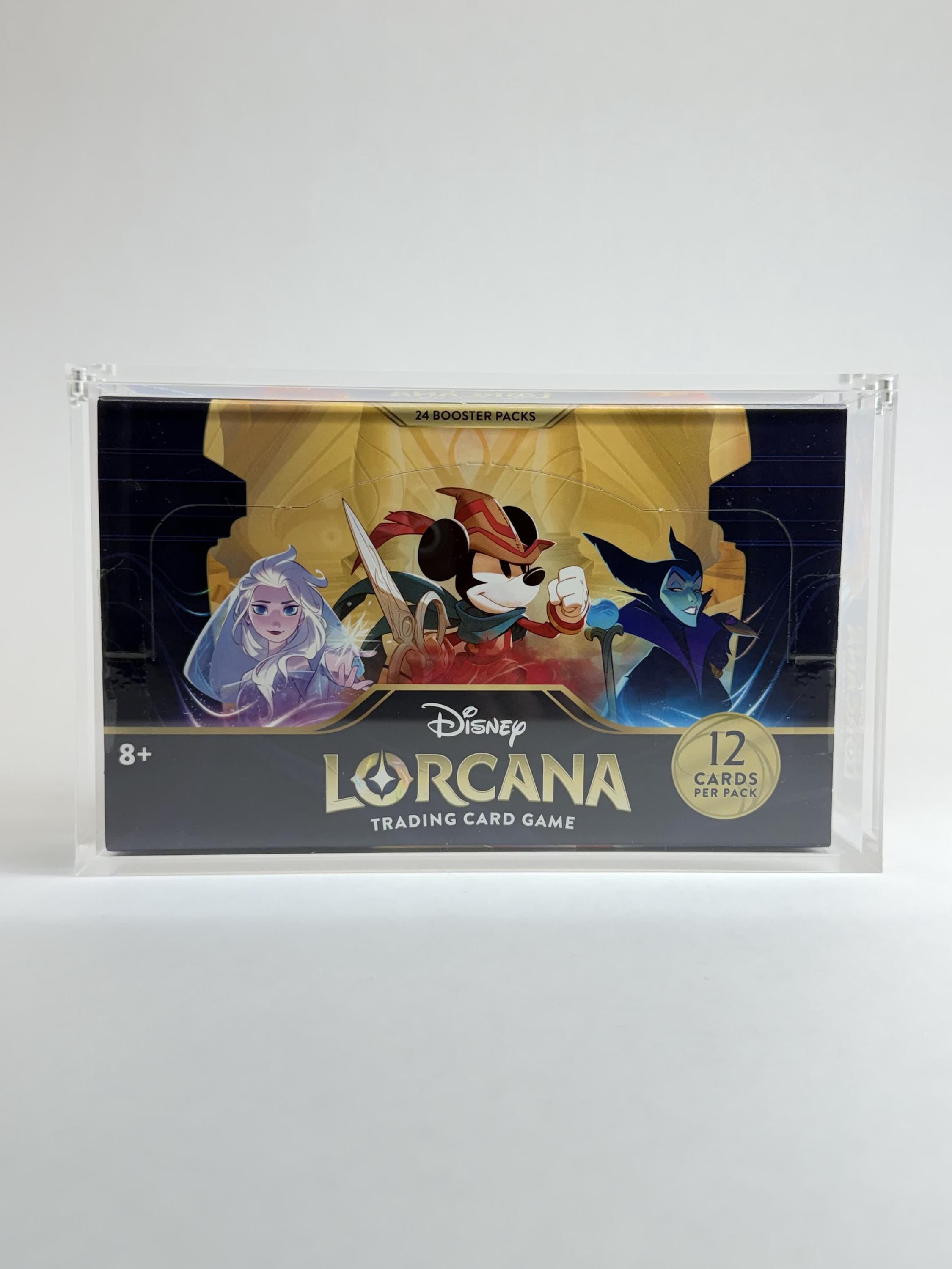 lorcana booster box acrylic case Acrylic Case Display for Disney Lorcana Booster Box