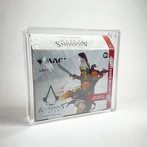 Magic: The Gathering Collector Booster Box Acrylic Case (Thin Variant) | Premium Protection & Display