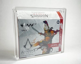 Magic: The Gathering Collector Booster Box Acrylic Case (Thin Variant) | Premium Protection & Display