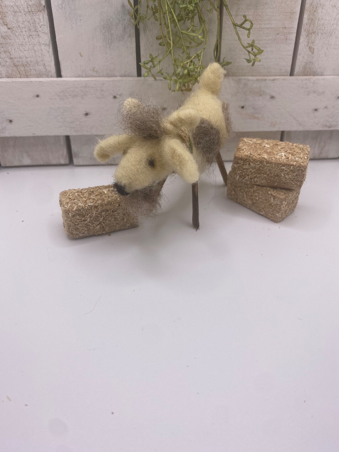 Wool Felted Goat Etsy