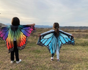 As Buzzfeed featured, Age ~5-10, Medium Butterfly wings, active fun, opt outdoors, gift under25, dance recital, US seller, woman owned