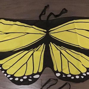 Mini Butterfly wings, for kids ages 1 to 5ish, costume, playtime, birthday, kids gift under 20, Kids yoga, imagination, game, 44 , recital image 10