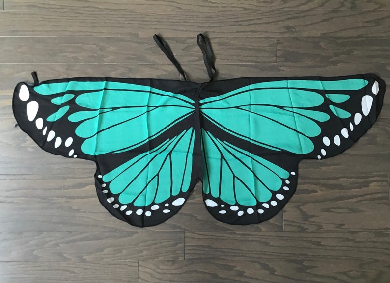 Mini Butterfly wings, for kids ages 1 to 5ish, costume, playtime, birthday, kids gift under 20, Kids yoga, imagination, game, 44 , recital image 7