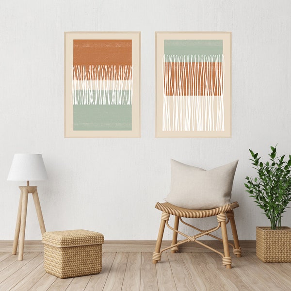 Acrylic textured minimal pictures (A3 & A4 Sizes )