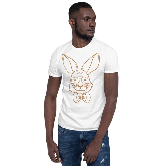 Short-sleeve Unisex T-shirt Bunny - Etsy