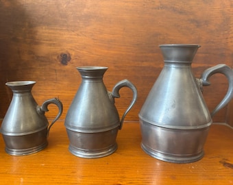 Vintage Zinn Heuhaufen Messer aus Irland
