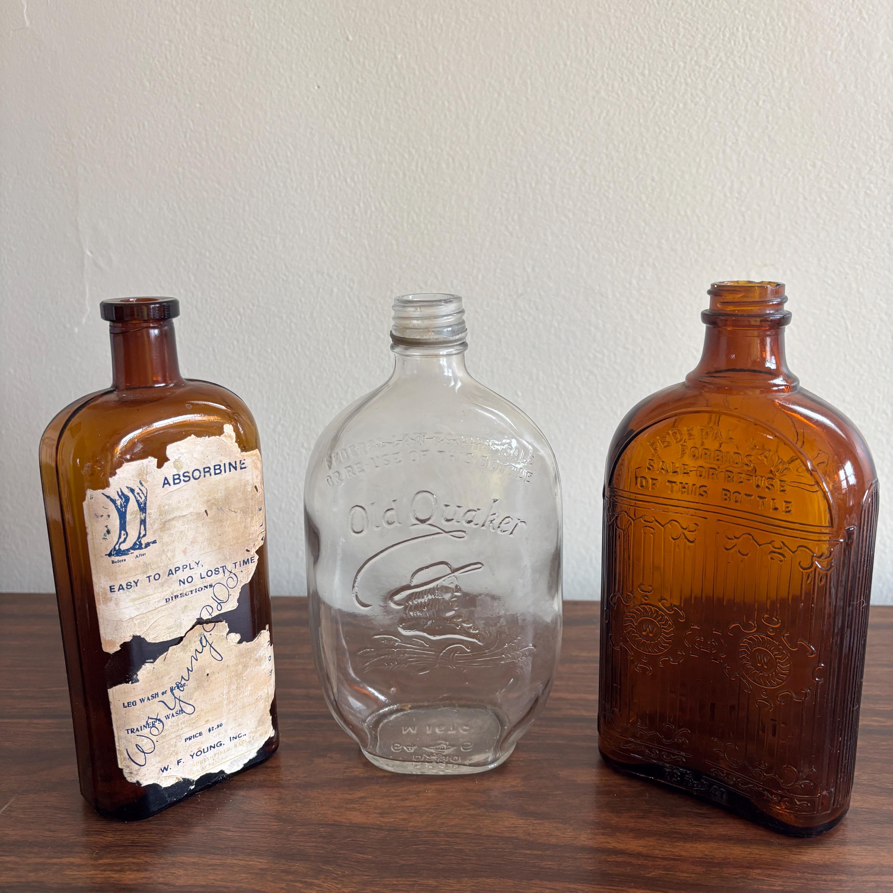Old Quaker Bottle - Etsy