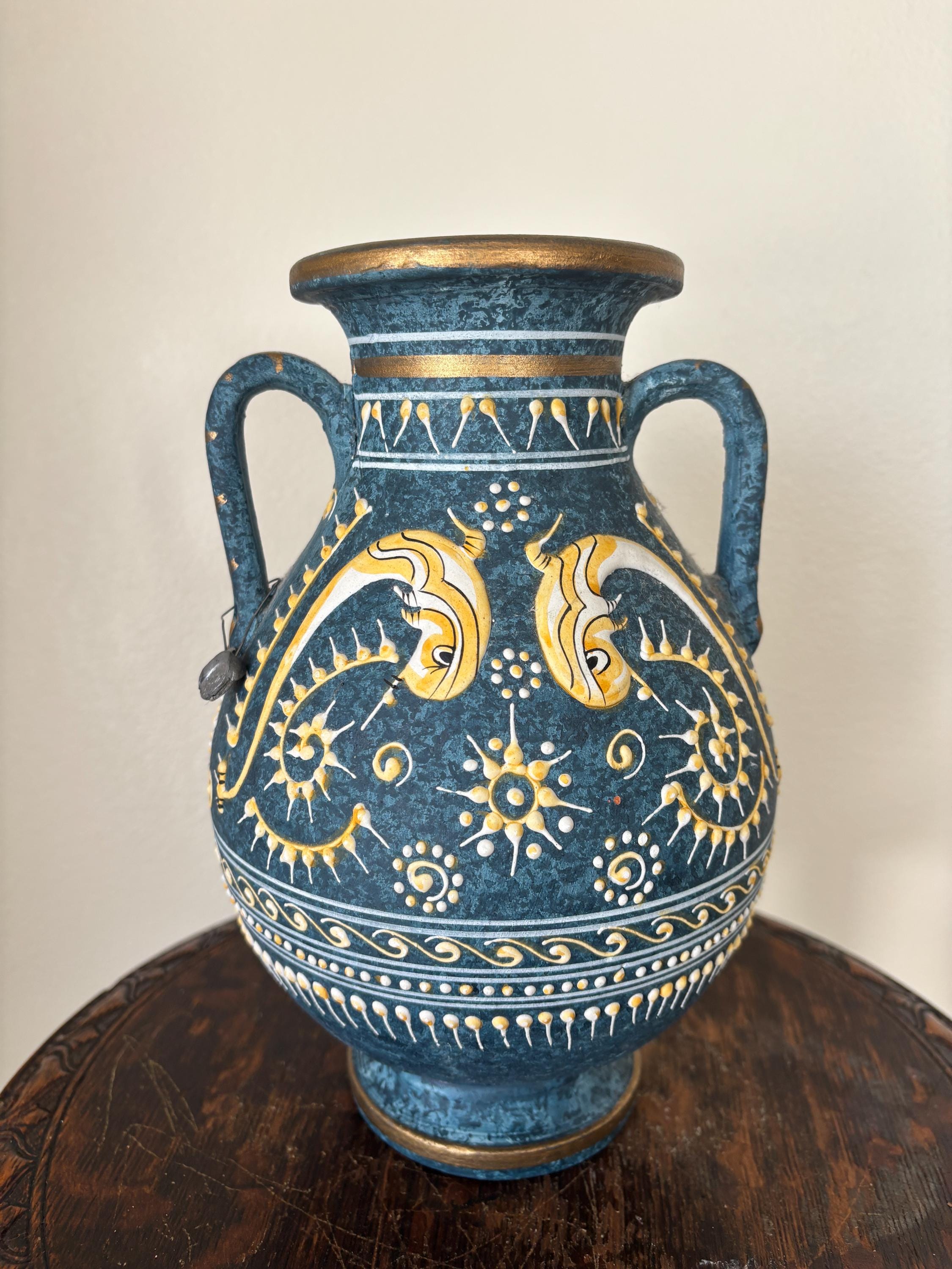 【送料無料・蔵出し】古代ギリシャ　花瓶　黒絵式陶器　ギリシャ陶器 古代ギリシアの陶芸 - Wikipedia
