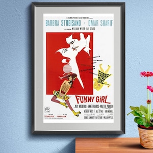 Funny Girl Poster, Comedy-drama Wall Art