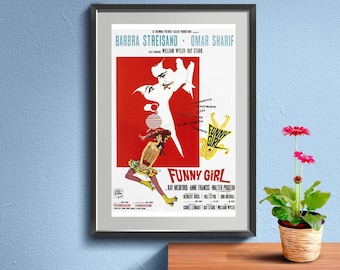 Funny Girl Poster, Comedy-drama Wall Art