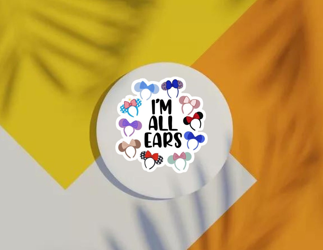 Disney Ears Sticker - Etsy