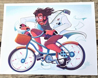 Go, Johnny Go! | Johnathon Ohnn | The Spot | Across The Spider-verse | ATSV | Art Print | Canvas Paper