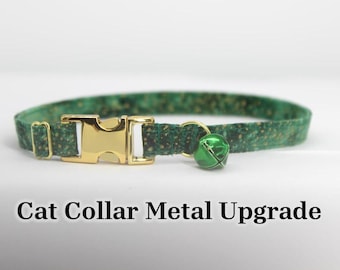 Cat Metal Buckle and Hardware Upgrade, Collar Add On