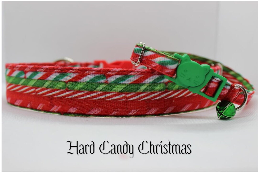 Dog Hard Candy Cat Collar Christmas Dog Holiday Collar Cat Etsy UK