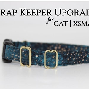 Strap Keeper Upgrade For Doodles N Purrs Cat and XSmall Dog Collars