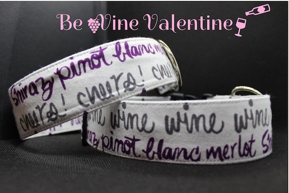 Wine dog cheap collar