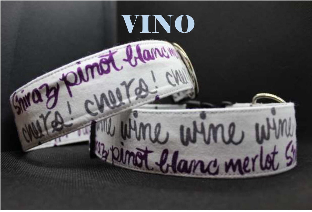 Vino Merlot Wine Dog Collar Shiraz Pinot Blanc Cheers Celebration Drink Gift For Lover Of