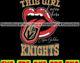 Knights Hockey Svg Girl Love Hockey Svg This Girl Loves Her Vegas Golden Knights Svg Vegas Golden Knights Svg Drawing Illustration Art Collectibles Dalasmaker Se