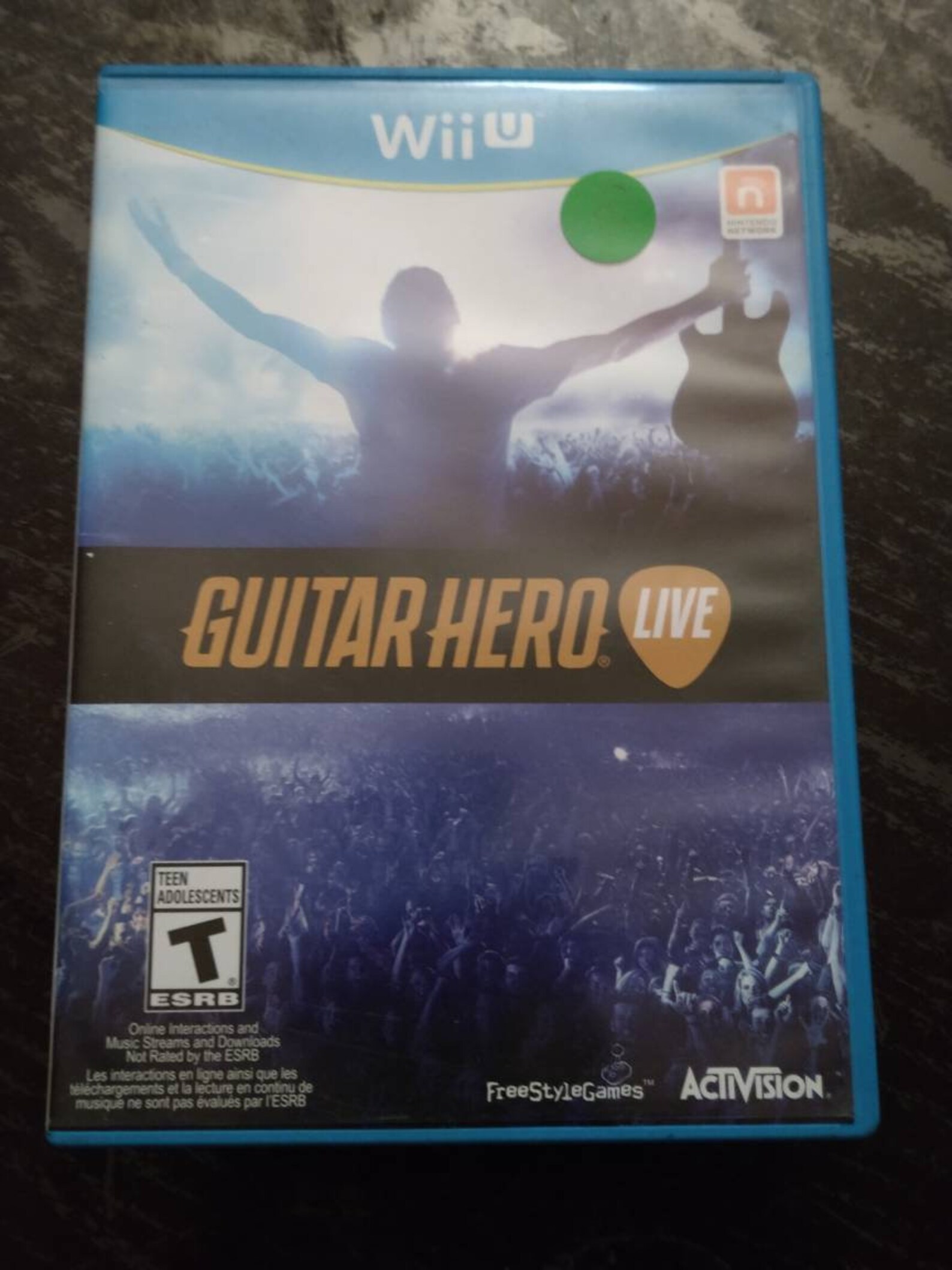 Nintendo Wii u guitar hero Etsy
