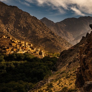 Morocco, High Atlas Mountains, Toubkal Print