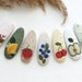 see more listings in the Linen hair clips section