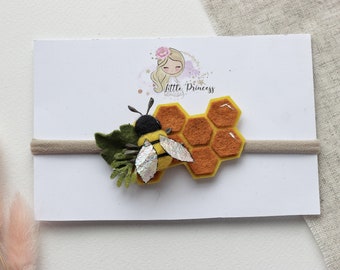 Diadema de abeja, fiesta de cumpleaños de verano, primera fiesta de cumpleaños, diadema amarilla, diadema de abejorro para niños, accesorio para fotos, accesorios para el cabello de verano