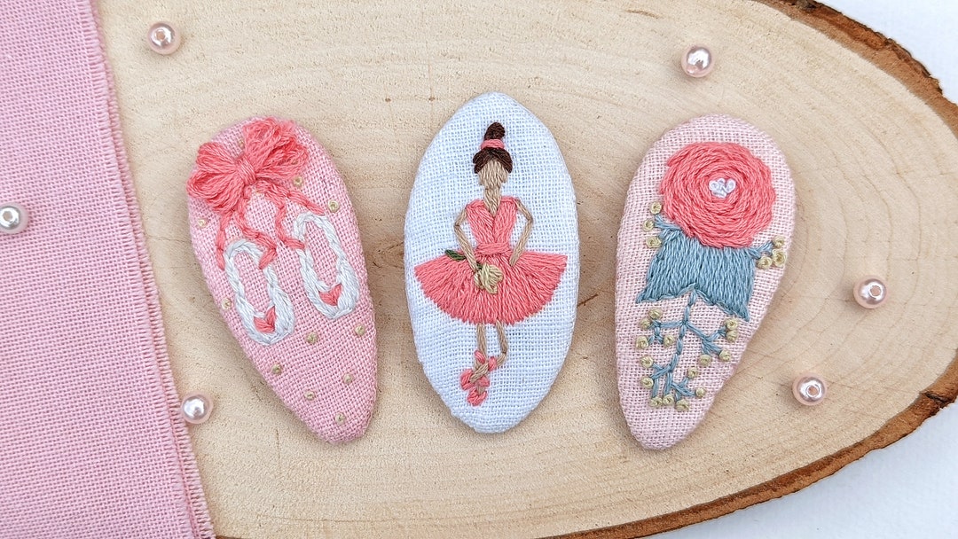 Ballerina Hair Clip Ballet Hair Accessories Ballerina Etsy