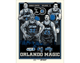 Orlando Magic Penny Hardaway Poster Apparel & Jerseys from