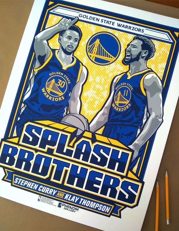 Golden State Warriors Shirt Poster Design Steph Curry Klay 