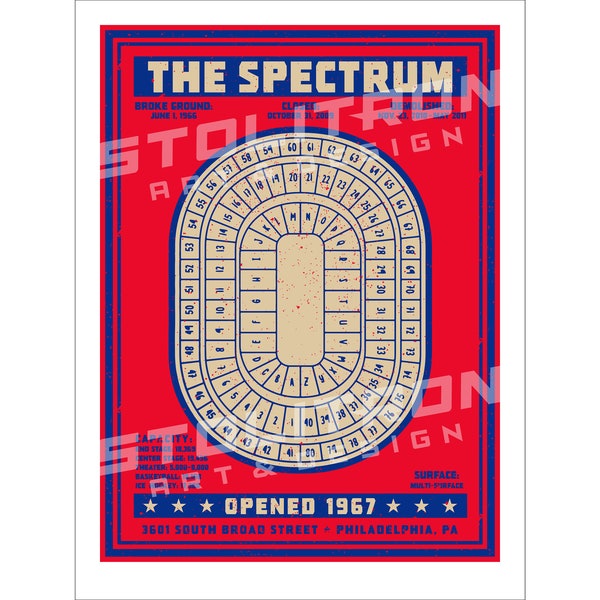 Spectrum Seating Chart Etsy