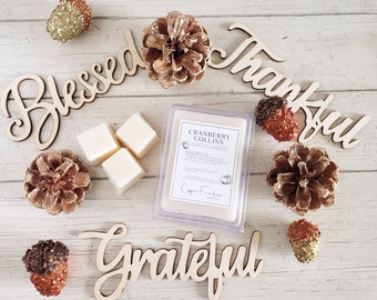 Ambrette Liqueur + Brulee Glaze • Fall Farmhouse Soy Wax Melts - Farmhouse Soy Wax Melts - Brulee Boozy Fall Soy Wax Melt