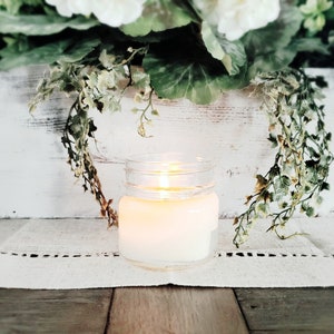 Wild Maine Blueberries • Blueberry Farmhouse Soy Candle - Farmhouse Mason Jar Soy Candle - Fruity Soy Candle - Maine Blueberry Soy Candle