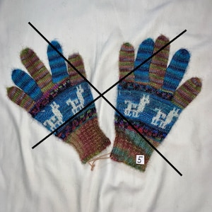 Large alpaca gloves,  Baby-alpaca-wool,  Men's gloves extra soft