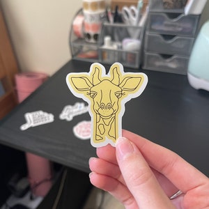 Giraffe Sticker