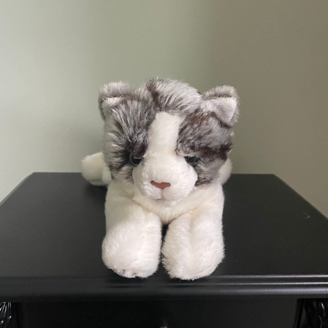 Webkinz Signature Grey Tabby Cat Etsy