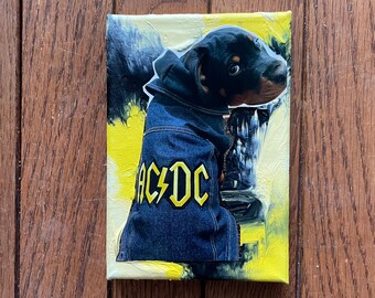 Ac Dc Wall Canvas - Etsy
