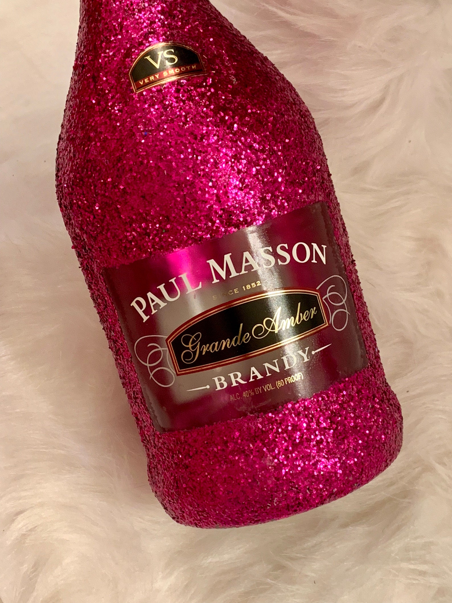 Upcycled Liquor Bottle Pink Liquor Bottleincense Holder Etsy UK