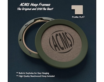 ACMS Hoop Frame - FLAT Profile - 1 1/4" Frame Width
