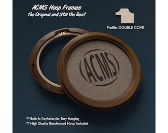 ACMS Hoop Frame - DOUBLE COVE Profile - 1 1/4" Frame Width