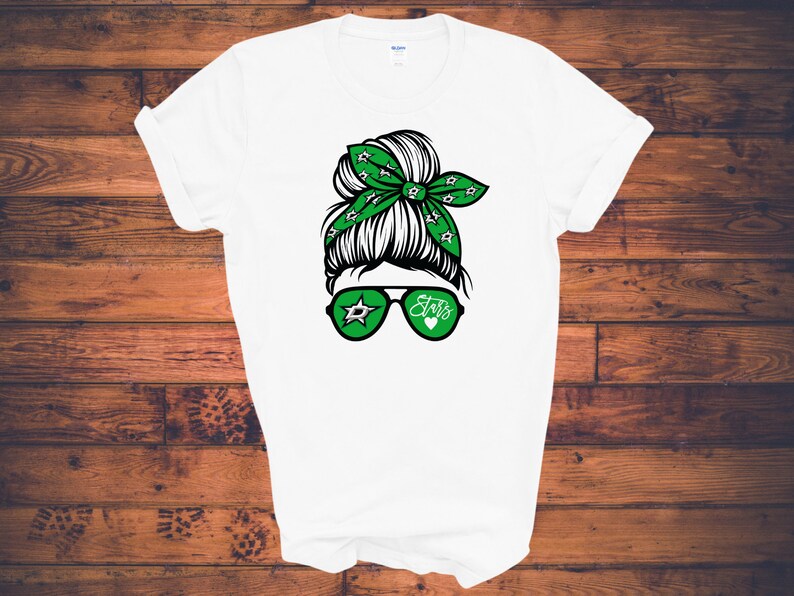 Hockey team messy bun shirt all nhl teams are available  etsy Hockey team messy bun shirt all nhl teams are available  etsy