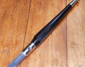 Craft Knife - Marking Knife - Nickel Silver and Gabon Ebony - #805