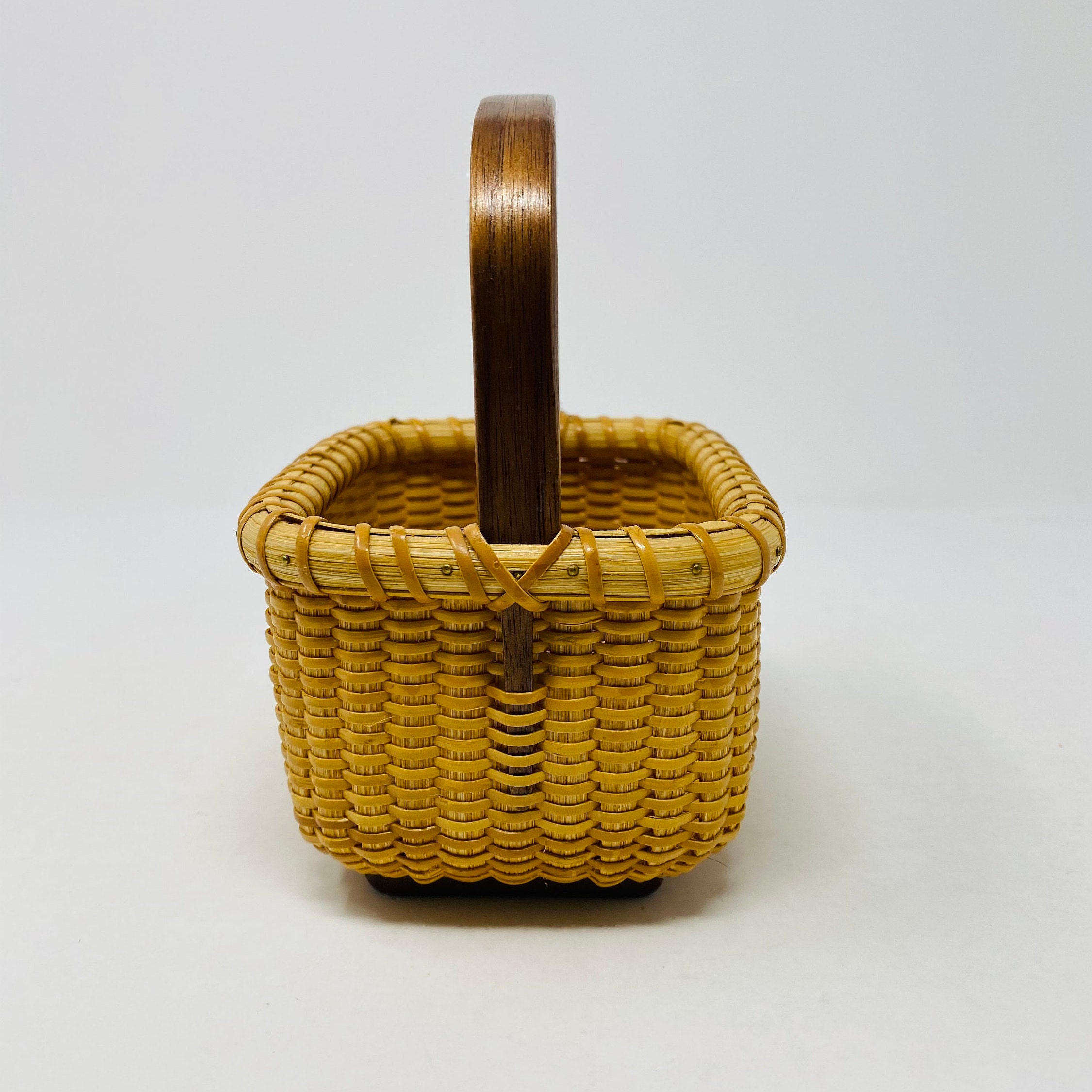 Small Rectangular Nantucket Basket Etsy UK